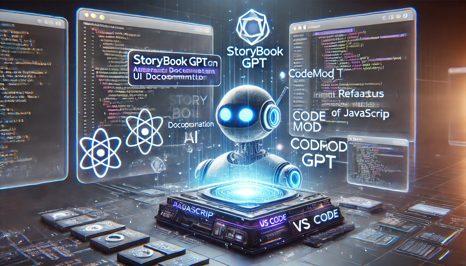 VScode AI Extensions - storybookGPT and codemodGPT